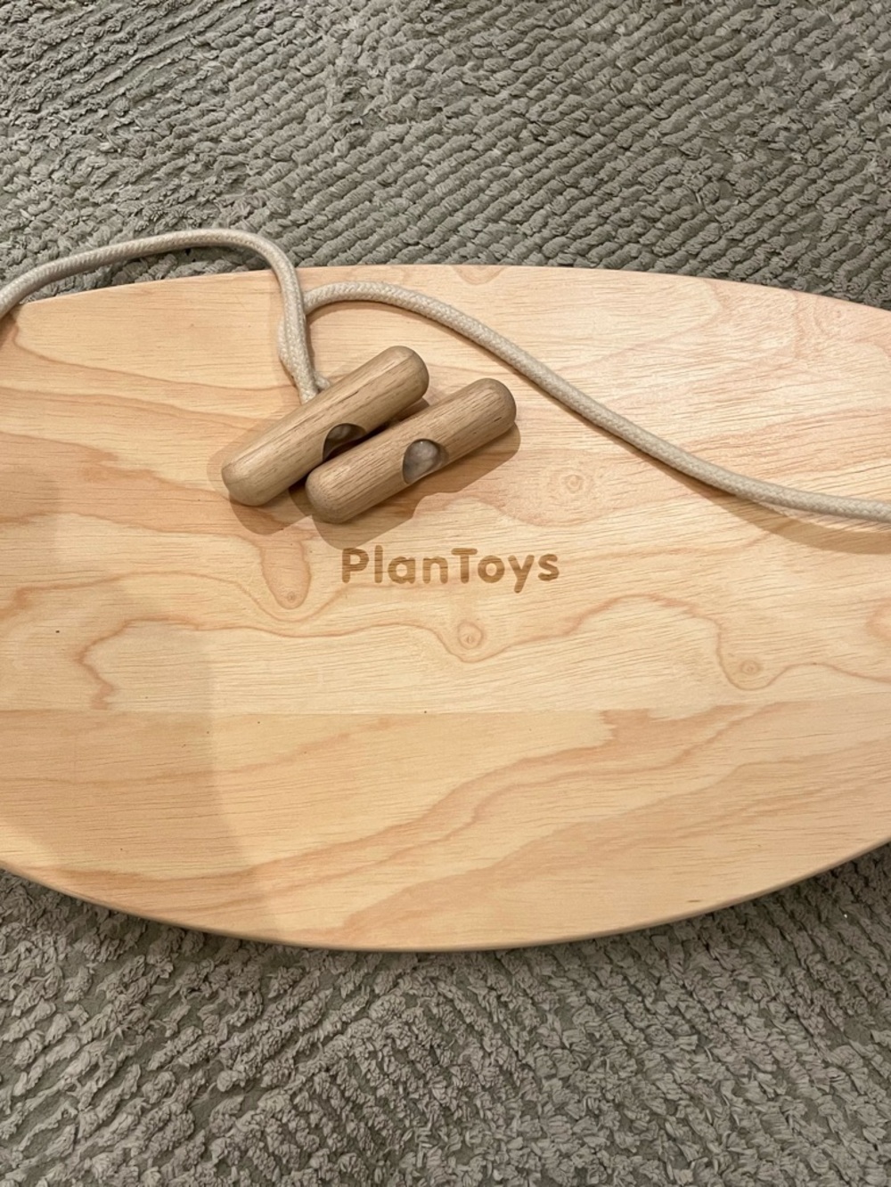 Plan toys wooden balance board - Natural